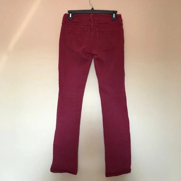 Delia’s Jeans Red Skinny Junior Size 3 - Picture 6 of 7